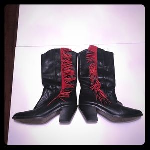 Vintage Dingo Leather Cowboy Boot